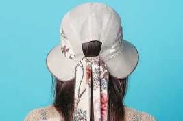 Шляпа лён цветы  Шляпа лён цветы