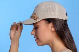  Бейсболка лён