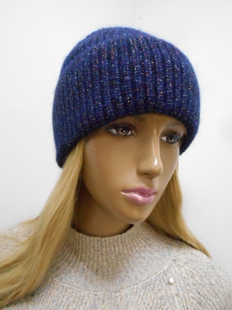  Римма шапка с люрексом