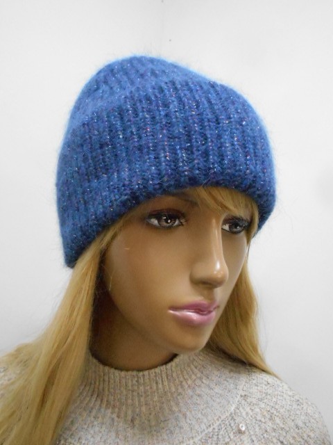  Римма шапка с люрексом