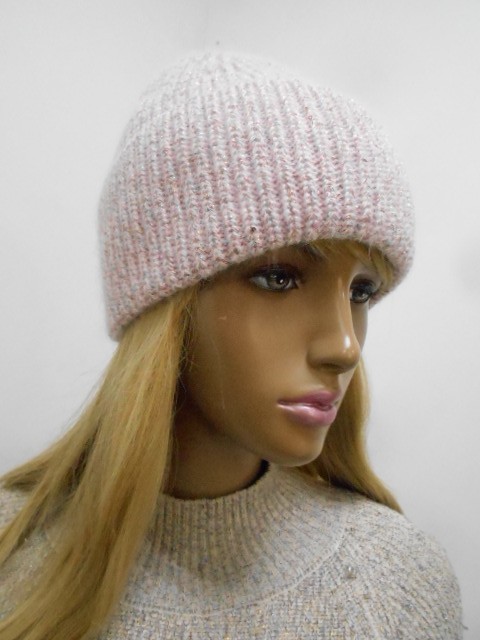  Римма шапка с люрексом