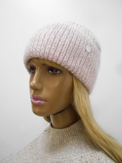  Римма шапка с люрексом