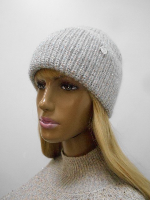  Римма шапка с люрексом