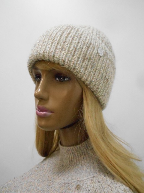  Римма шапка с люрексом