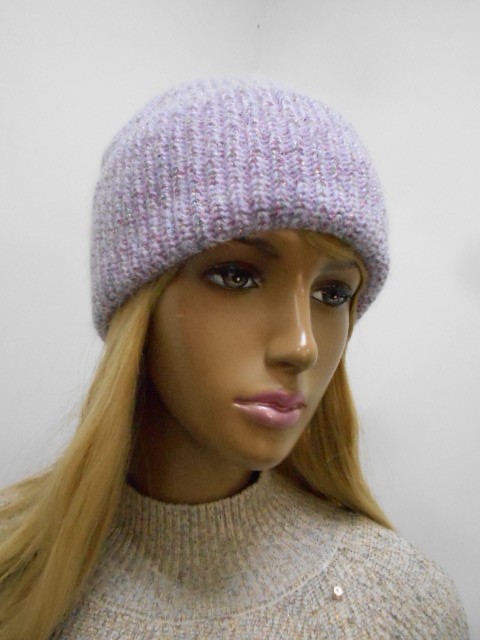  Римма шапка с люрексом