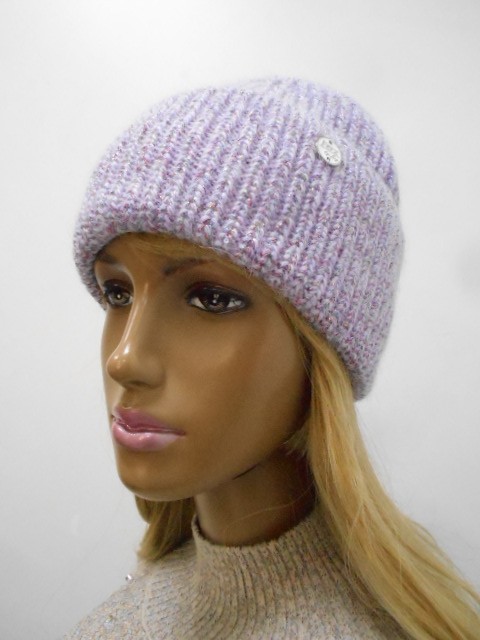  Римма шапка с люрексом