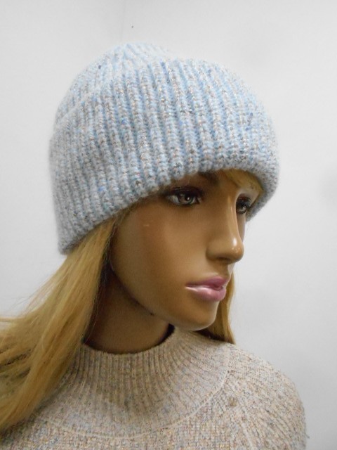  Римма шапка с люрексом