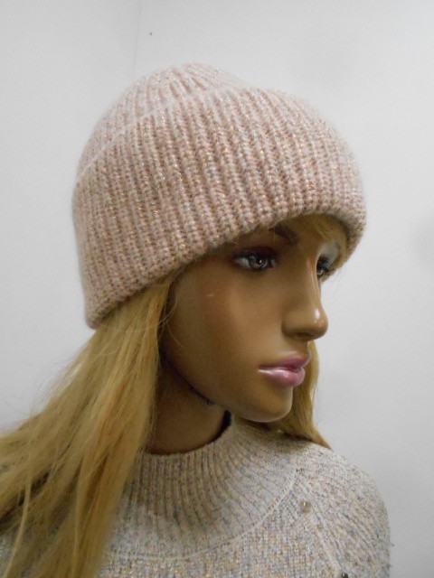  Римма шапка с люрексом