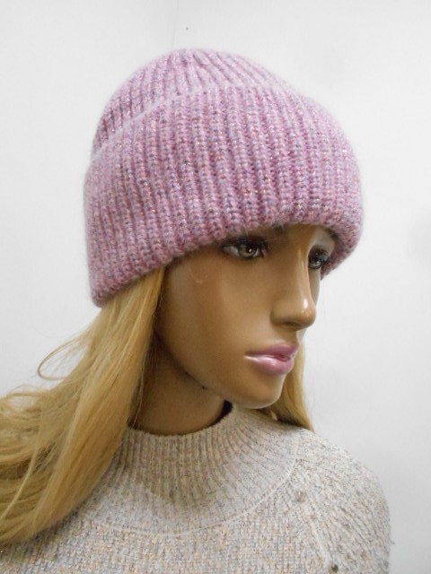  Римма шапка с люрексом