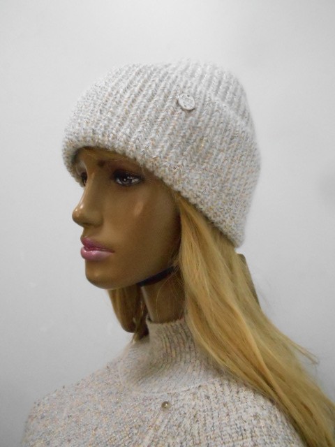  Римма шапка с люрексом