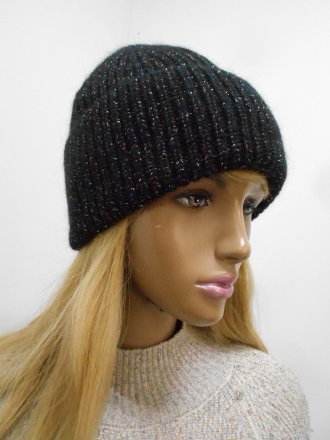  Римма шапка с люрексом