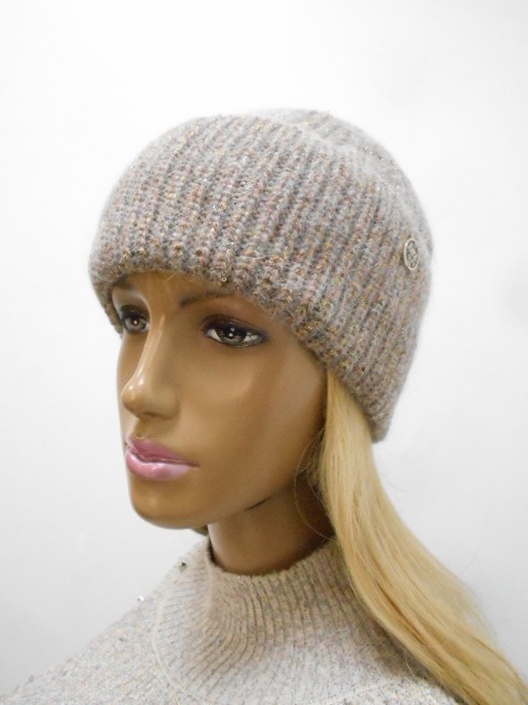  Римма шапка с люрексом