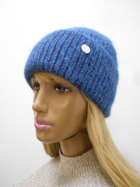  Римма шапка с люрексом