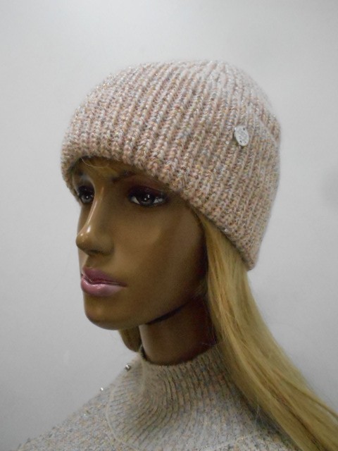  Римма шапка с люрексом