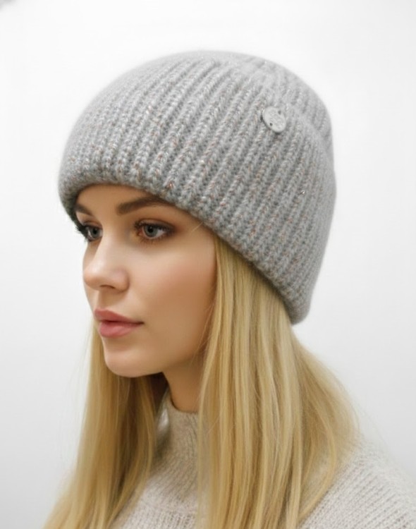  Римма шапка с люрексом