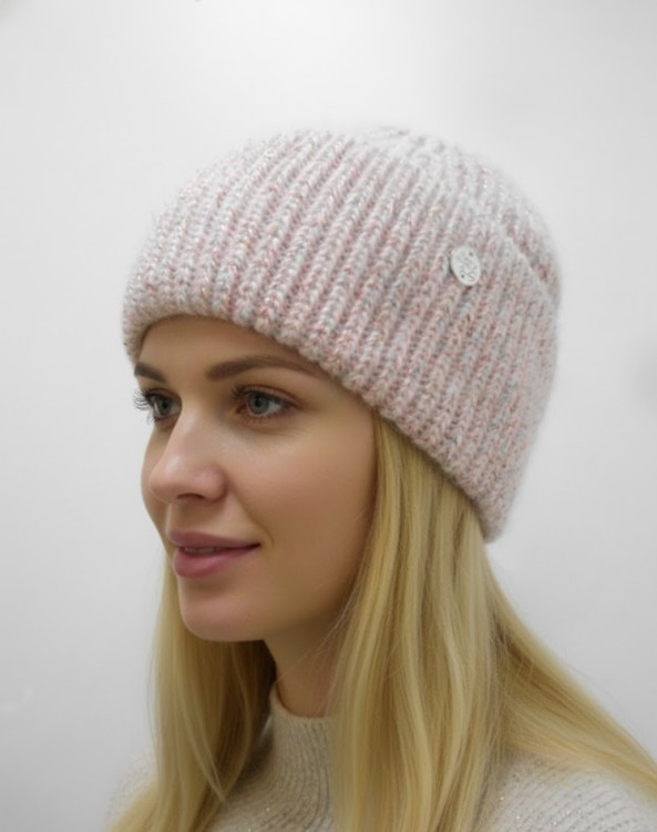  Римма шапка с люрексом