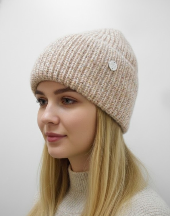  Римма шапка с люрексом