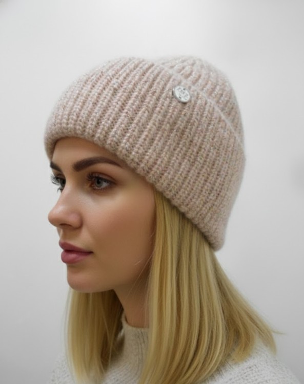  Римма шапка с люрексом