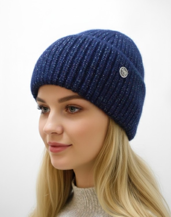  Римма шапка с люрексом