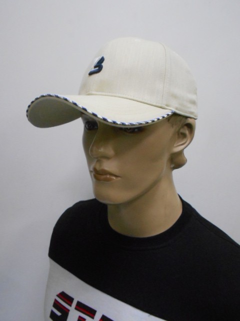  Бейсболка муж. лён