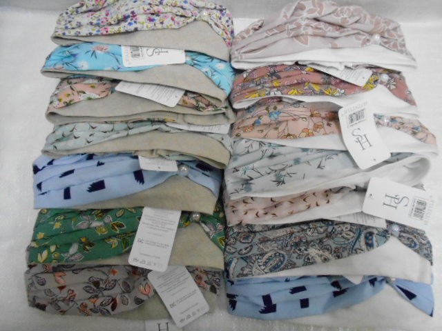  Чалма лён объём