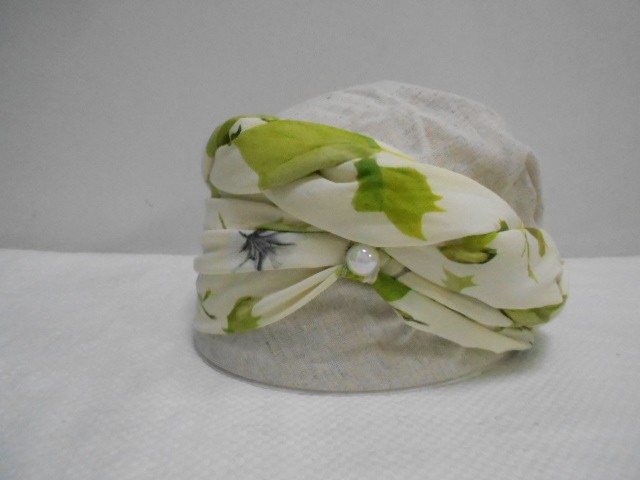  Чалма лён объём