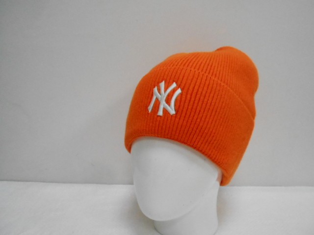  NY шапка с отворотом