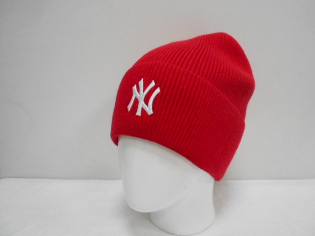  NY шапка с отворотом