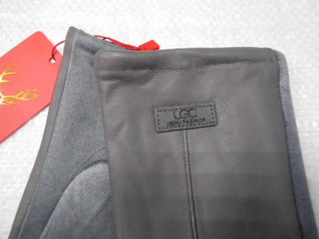   перчатки жен.1/2 натур.кожа