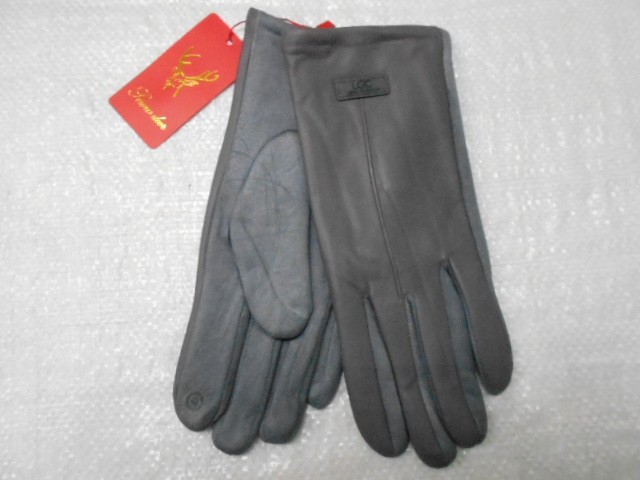   перчатки жен.1/2 натур.кожа