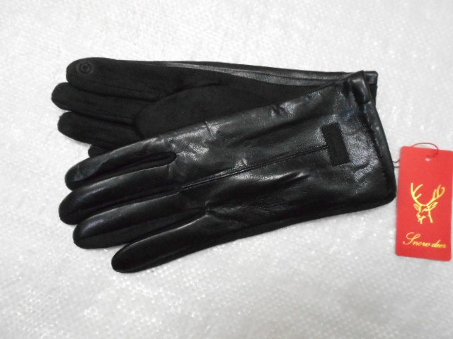   перчатки жен.1/2 натур.кожа