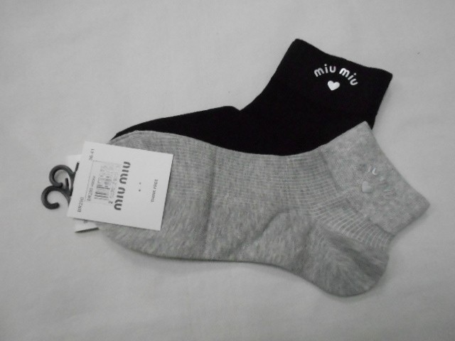  Носки жен. miumiu