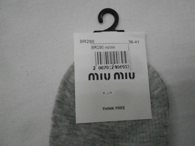  Носки жен. miumiu