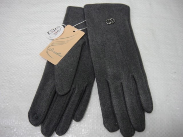   перчатки жен. шерсть+бамбук