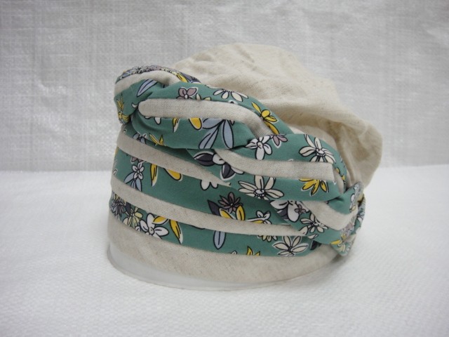  Чалма лён объём