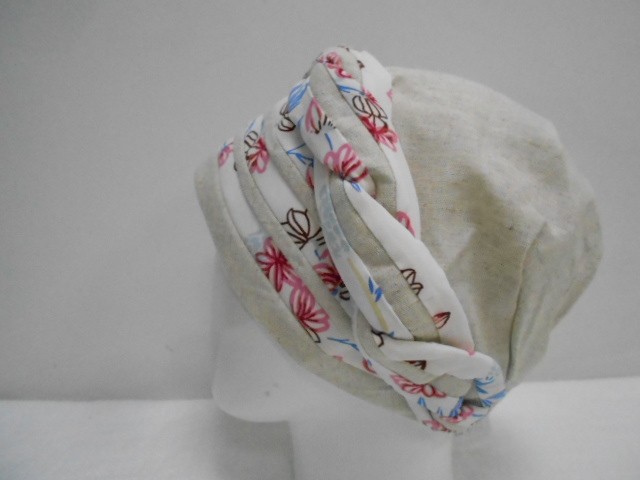  Чалма лён объём