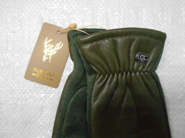   перчатки жен.1/2 натур.кожа