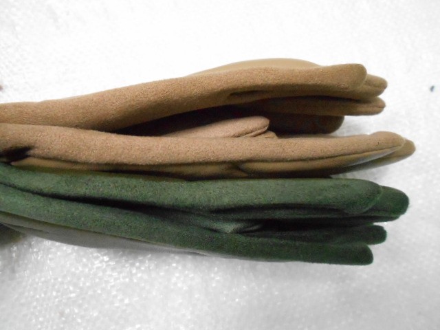   перчатки жен.1/2 натур.кожа