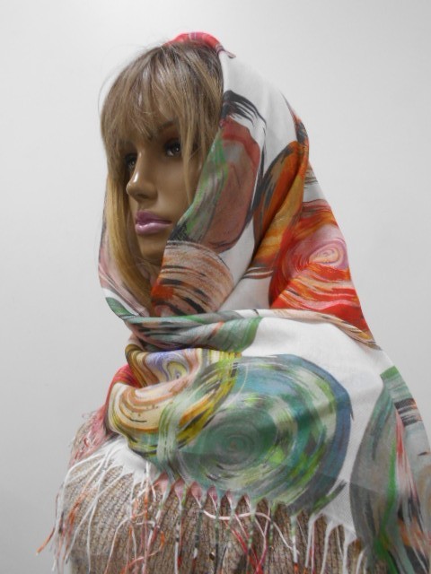  Клубочки платок