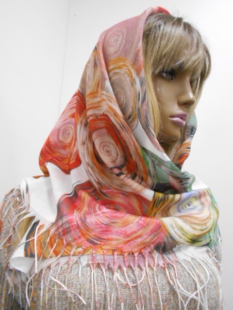  Клубочки платок