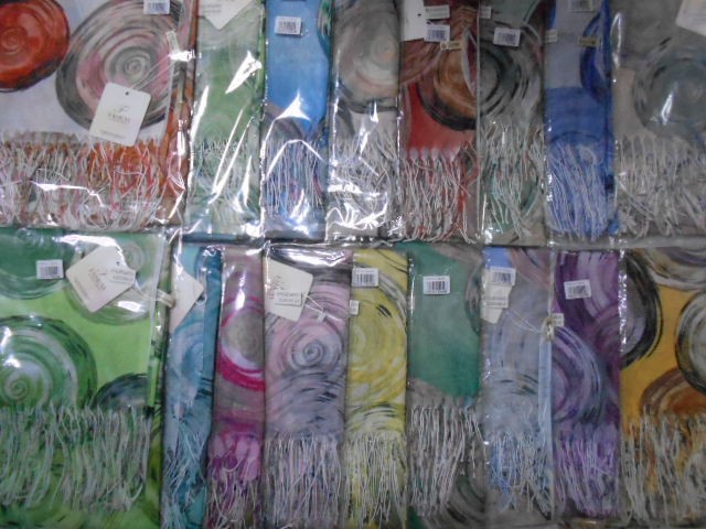  Клубочки платок