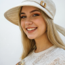  Кепка -шляпа лён