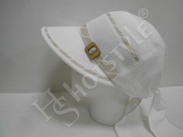  Кепка -шляпа лён