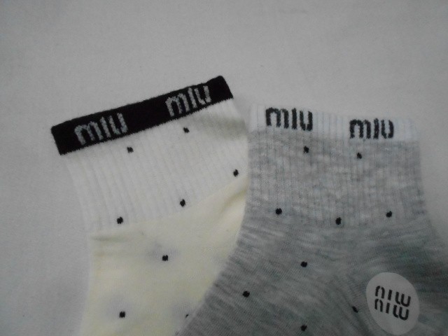  Носки жен. miumiu