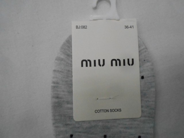  Носки жен. miumiu