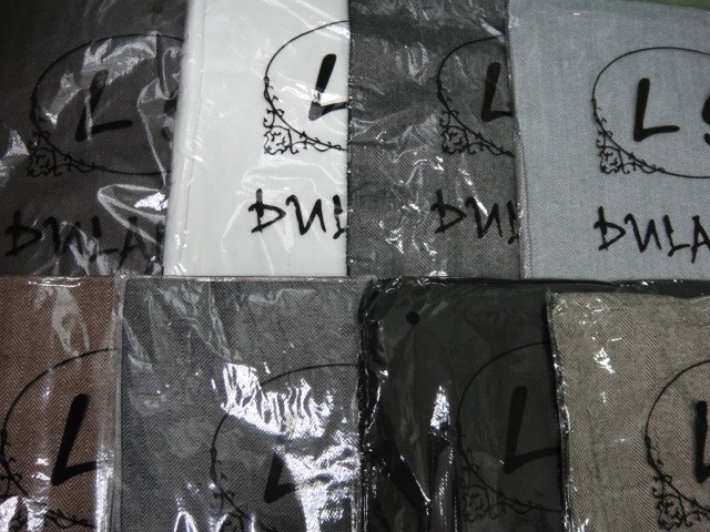 Однотон шарф