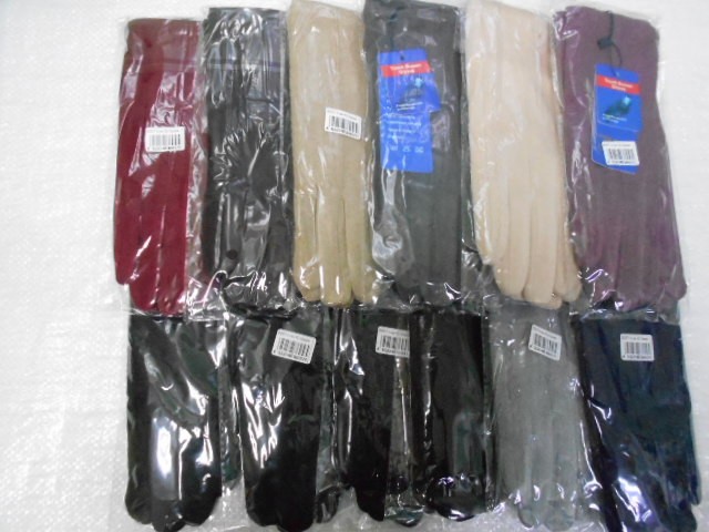   перчатки жен. шерсть+бамбук