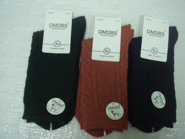  Носки жен.кашемир