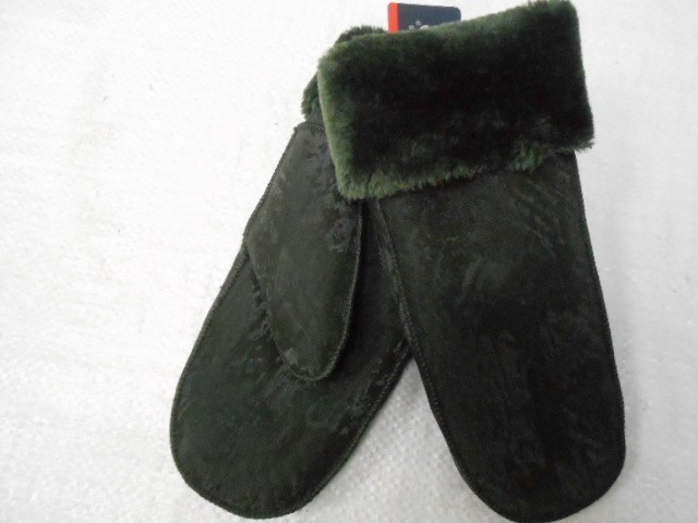  варежки жен. дублёнка