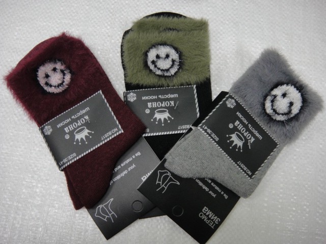  Носки жен. ангора